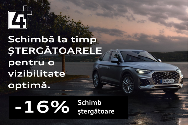 Vizibilitate perfectă în sezonul umed! - Aliat Audi Service